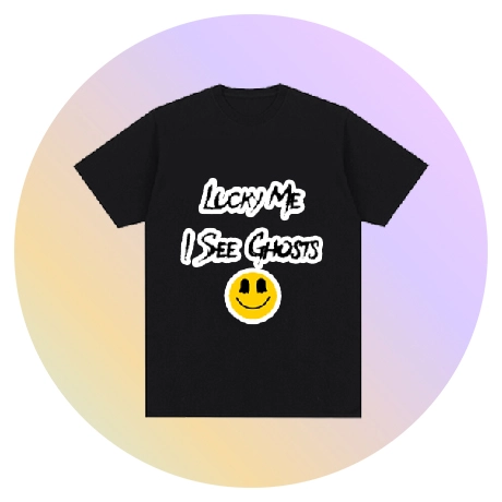 Lucky Me I See Ghosts t- shirt